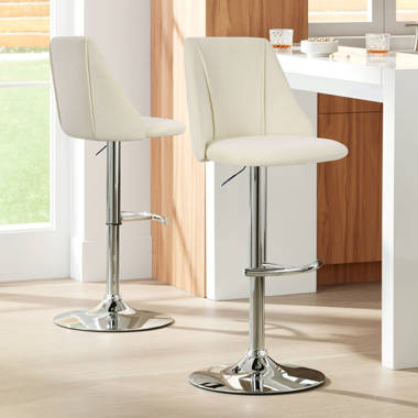 nusbaum adjustable height swivel bar stool