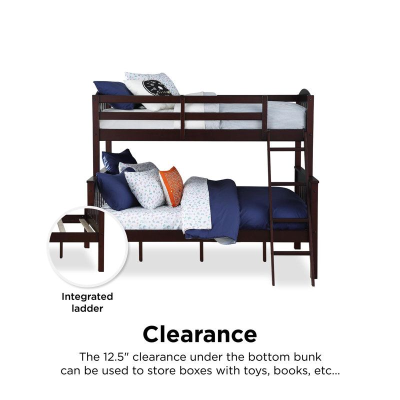 Suzanne Twin Over Full Bunk Bed Reviews Birch Lane