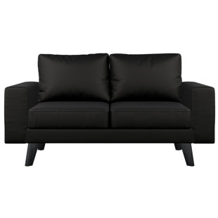 Binns Oxford Weave Loveseat by Corrigan Studio Best #1