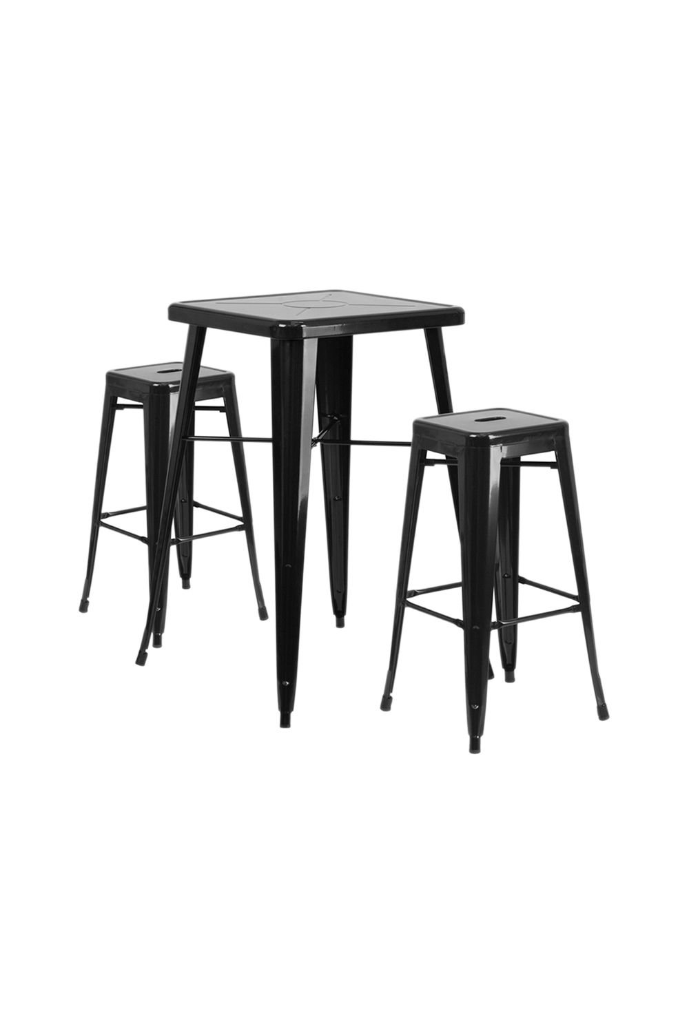 balcony height patio bistro sets on Williston Forge Jossi Square 2 Person 27 75 Long Bar Height Dining Set Wayfair