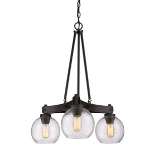 Go to store & view more images Fulton 3-Light Shaded Chandelier by Trent Austin Design