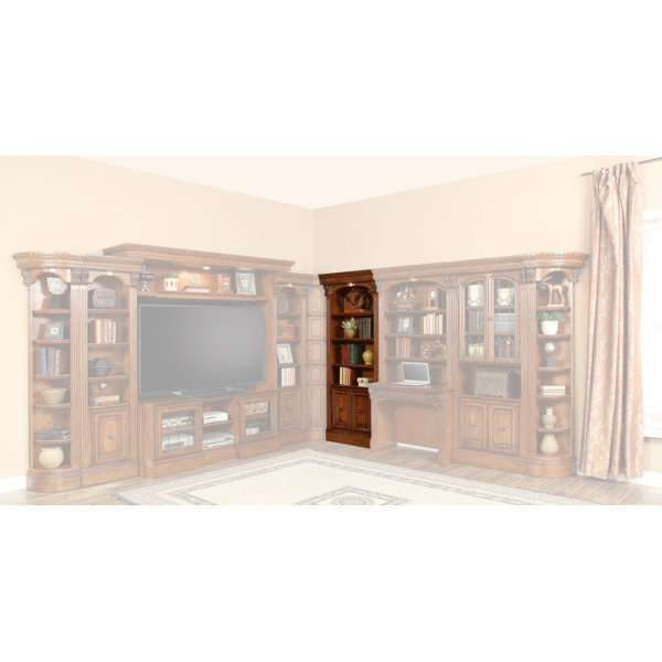 Whalen Furniture Traditional Adjustable Bookcase Wayfair