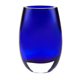 Cobalt Blue Gl Vase Wayfair Save