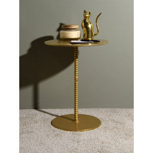 Delisle Pedestal End Table by Mercer41 Cheap