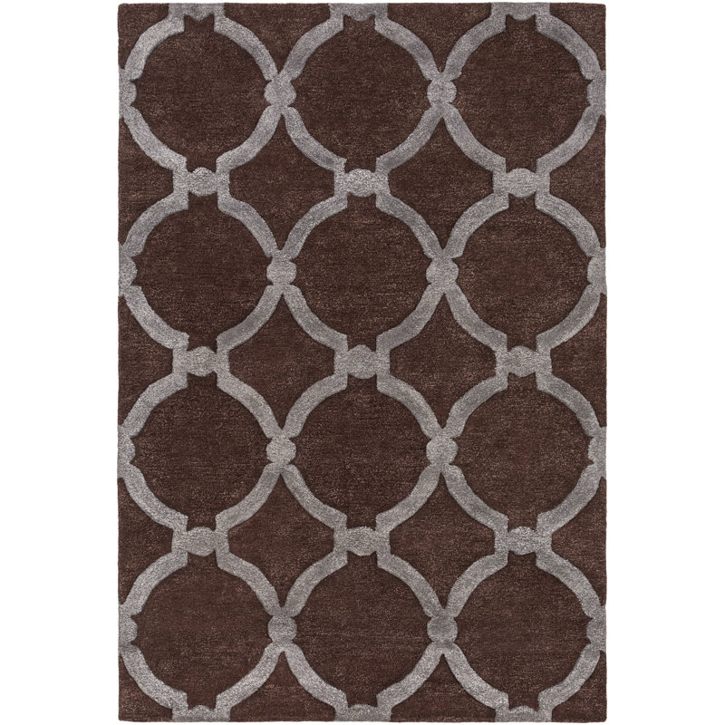 Laurel Foundry Modern Farmhouse Labastide Handmade Tufted Wool Brown Gray Rug Reviews Wayfair