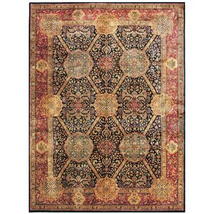 Oushak Hand-Knotted Wool Brick Area Rug