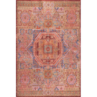 Bloomsbury Market Teppich Aleena In Bunt Wayfair De