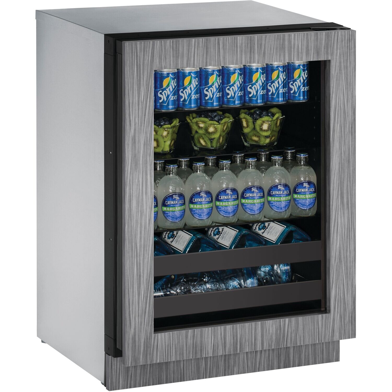 U Line 00 Series 123 Cans 12 Oz Convertible Beverage Refrigerator With Wine Storage Wayfair