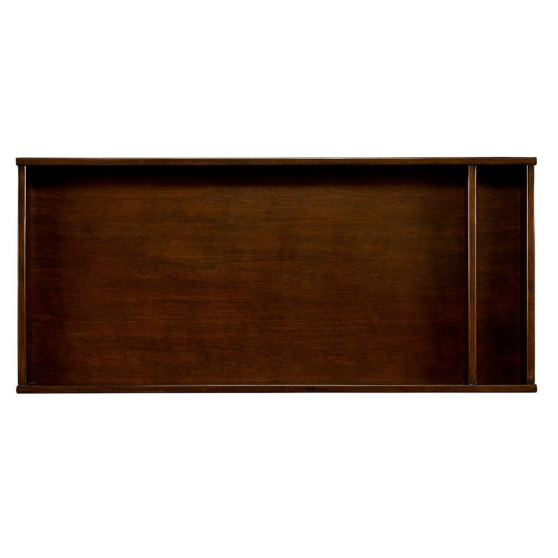 wood changing table topper