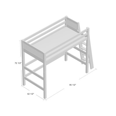 isabelle loft bed full