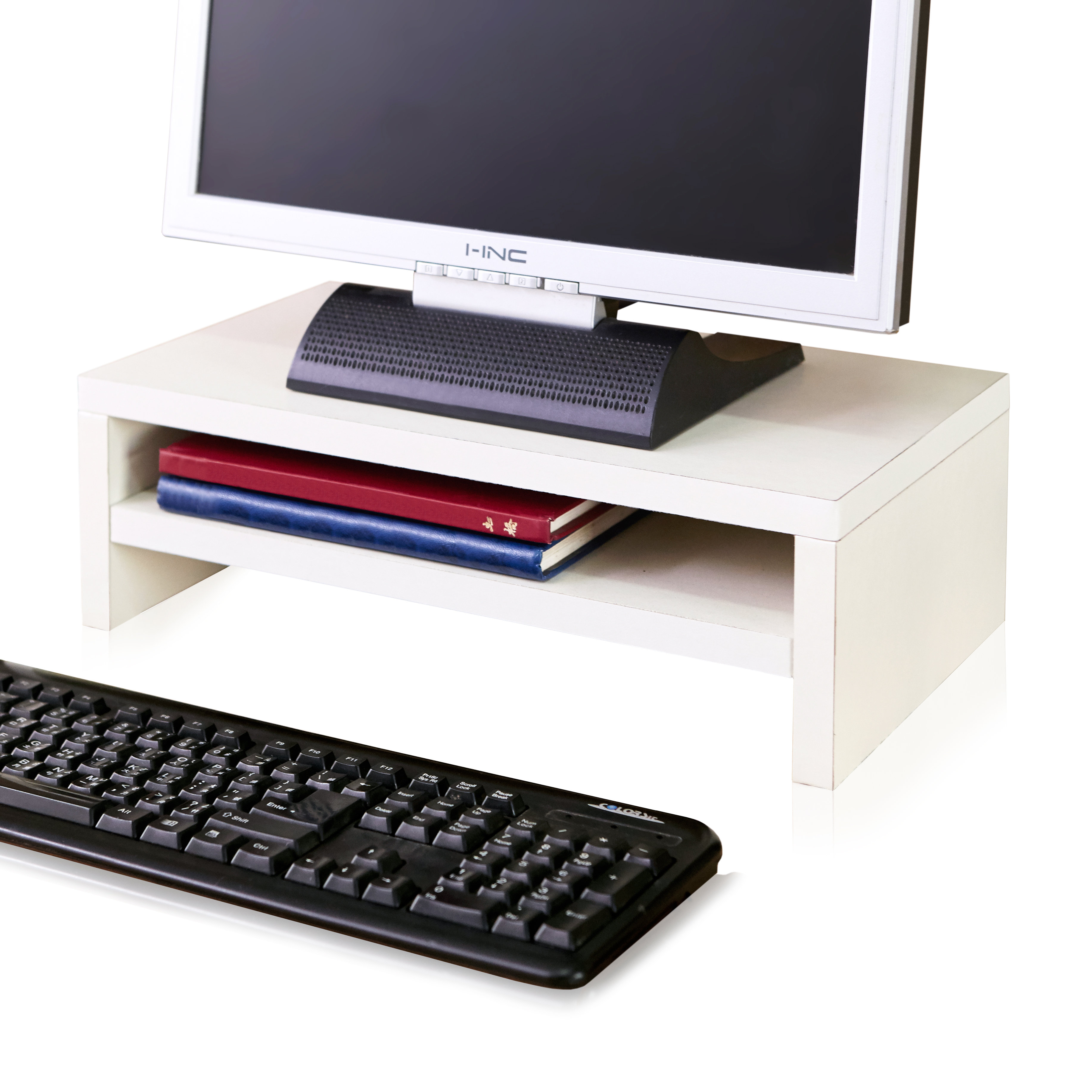 Andover Mills Ormonde 2 Shelf Computer Monitor Stand Reviews