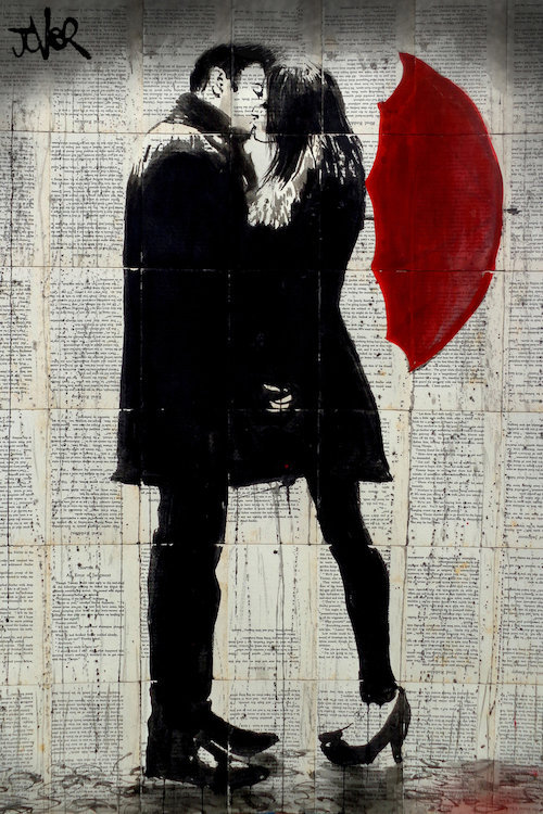 Winter S Kiss By Loui Jover Gallery Wrapped Canvas Giclee On Canvas