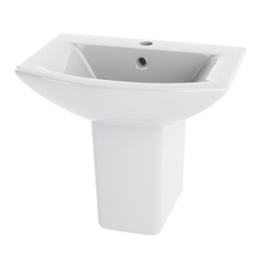Premier 50 cm Halber Sockel Waschbecken Asselby