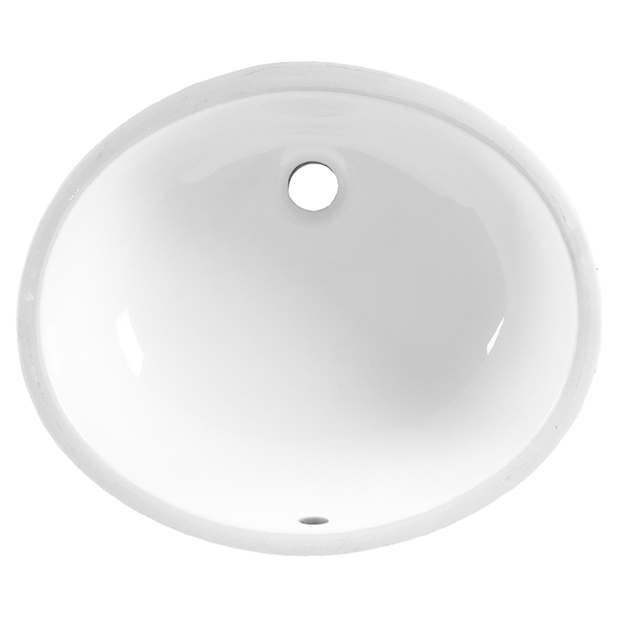 American Standard Ovalyn White Vitreous China Circular Undermount Bathroom Sink With Overflow Reviews Wayfair