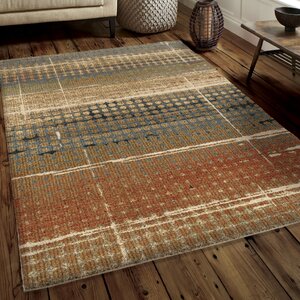 Anasa Beige/Blue/Brown Area Rug