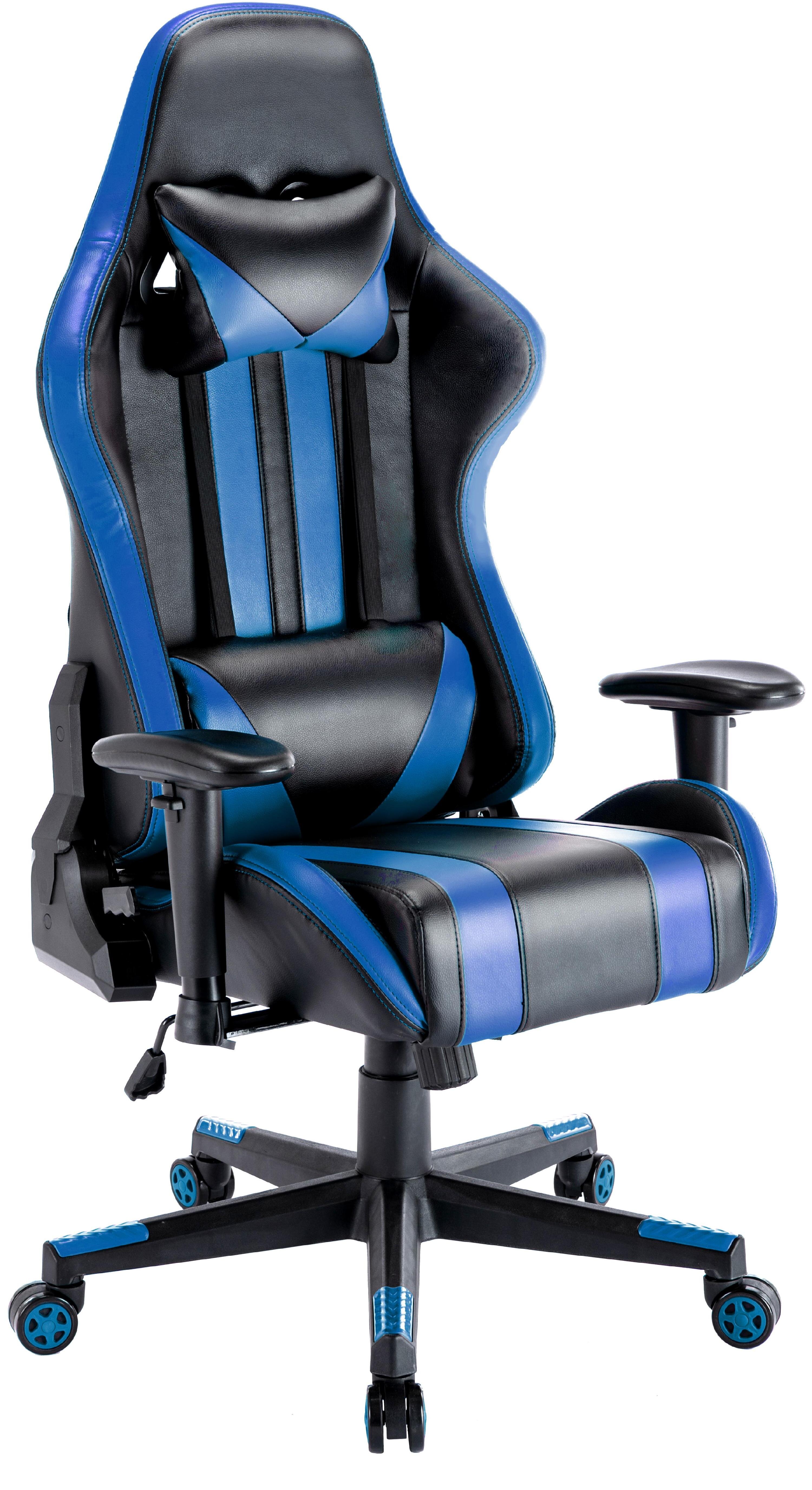 Headrest and Armrest Grey Ergonomic Video Game Chair Gamer Chair Racing Chair with Lumbar Support Gaming Chair Big and Tall Office Chair High Back Computer Chair