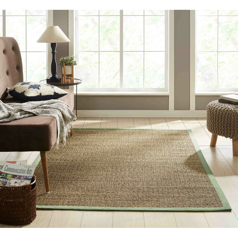 Bay Isle Home Wininger Cotton Beige Sage Rug & Reviews 