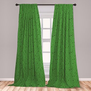 lime green curtains argos