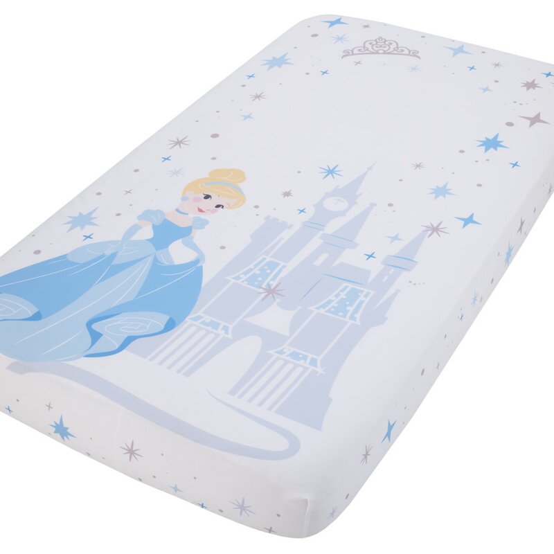 Disney Princess Cinderella Fitted Crib Sheet Wayfair