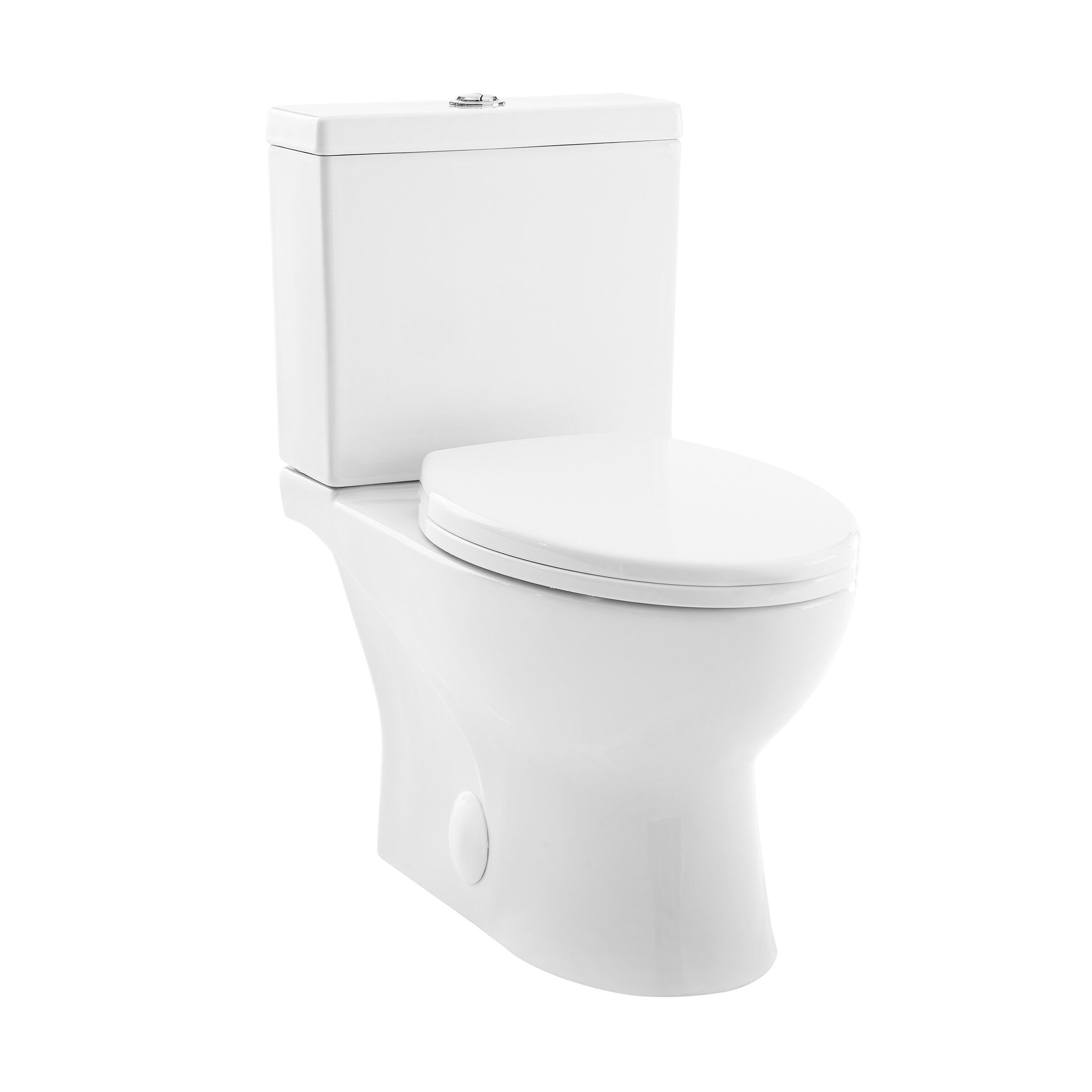 Swiss Madison Cache 1 28 Elongated One Piece Toilet Seat Included Wayfair