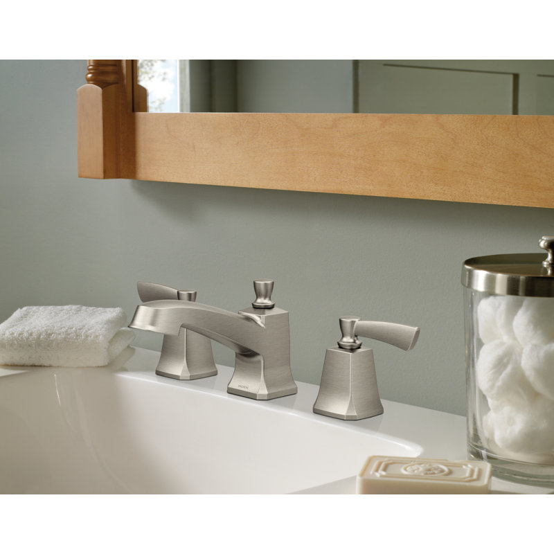 Moen Conway Widespread Bathroom Faucet With Drain Assembly Wayfair