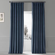 Aegean Blue Curtains | Wayfair