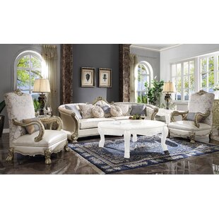 Forde 3 Piece Living Room Set by Andrew Home Studio