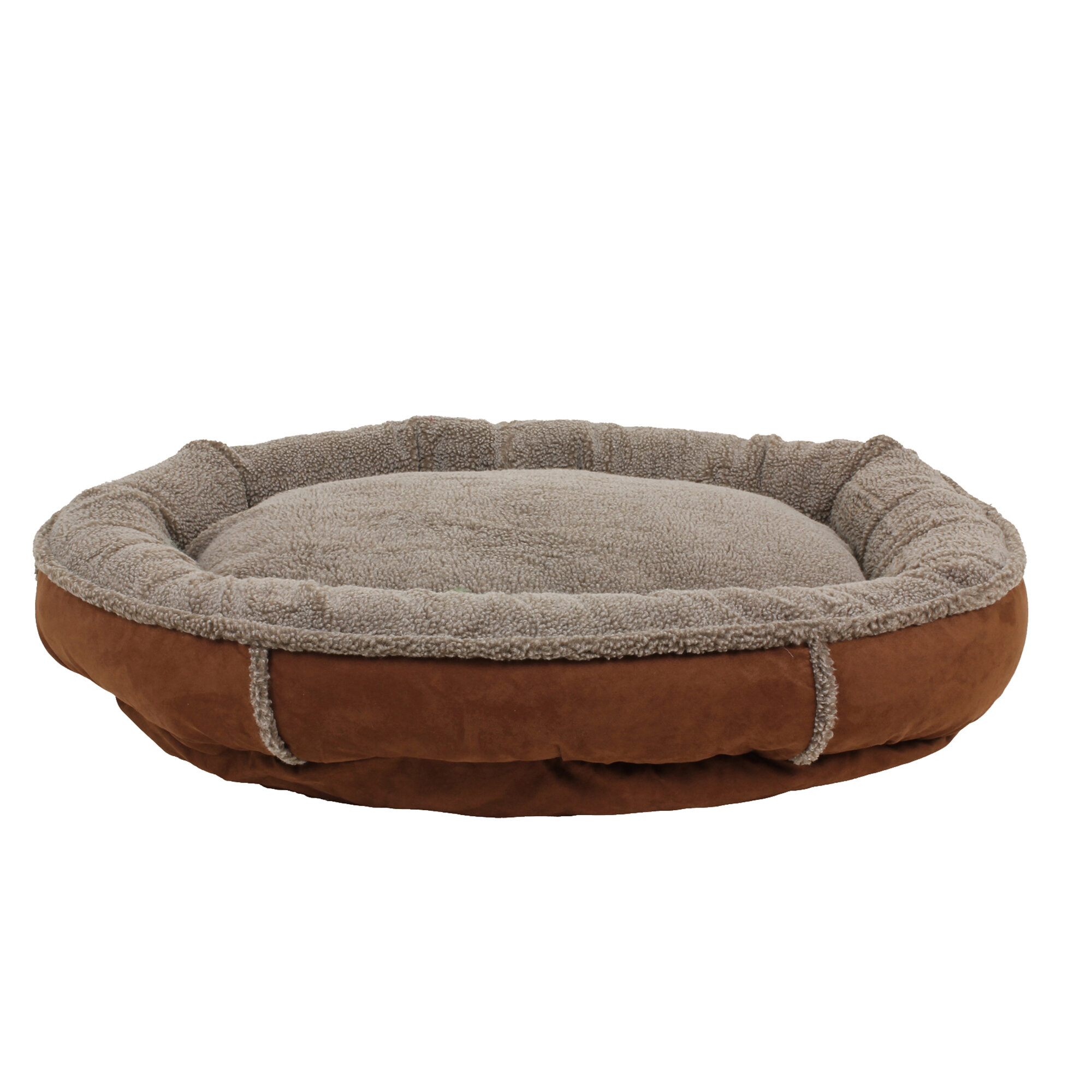 suede dog bed