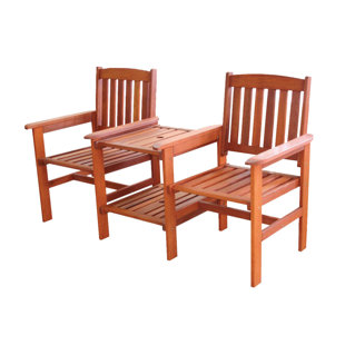 Tiemeyer Teak Tete-a-Tete Bench