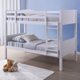 Double Bunk Bed With Desk Wayfair Co Uk Bedford Single Bunk Bed