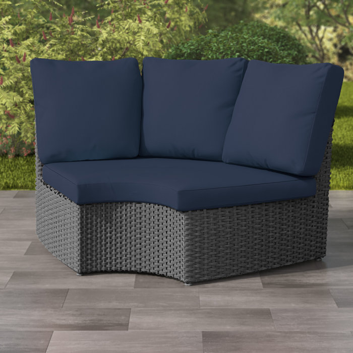 Rosecliff Heights Killingworth Weather Resistant Resin Wicker Patio Chair With Cushions Wayfair Ca