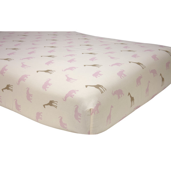 safari fitted cot sheet
