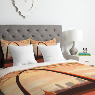 St Louis Cardinals Bedding Wayfair St Louis Duvet Cover Set