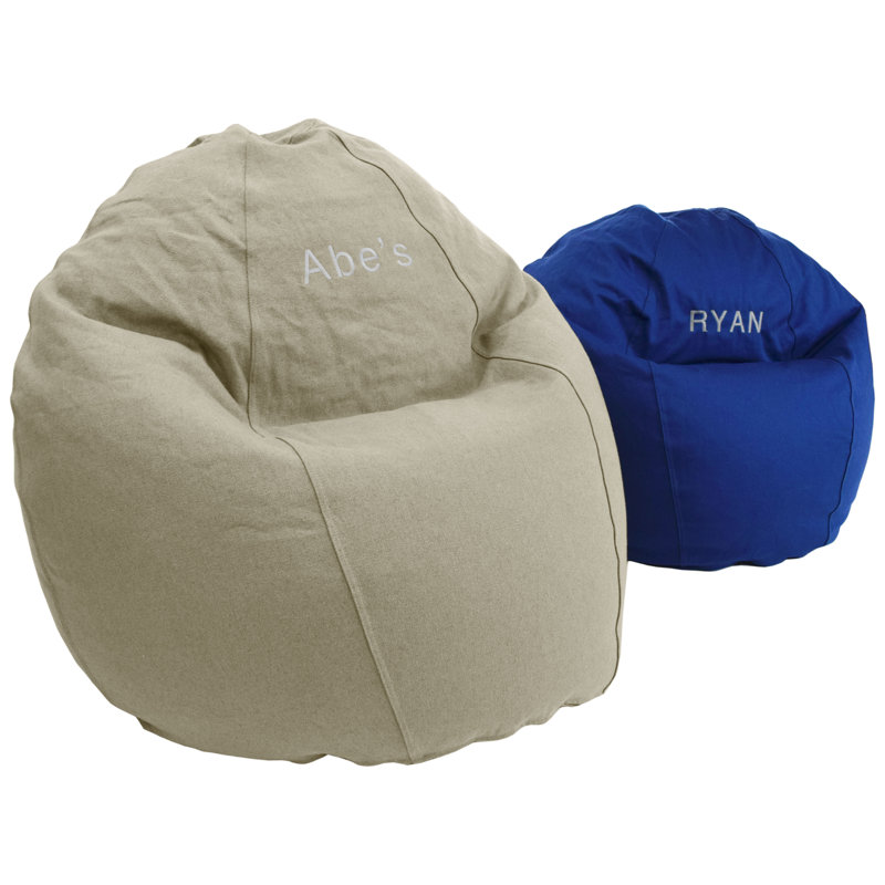 Zoomie Kids Comfy Bean Bag Chair Wayfair Comfy Bean Bag Chair