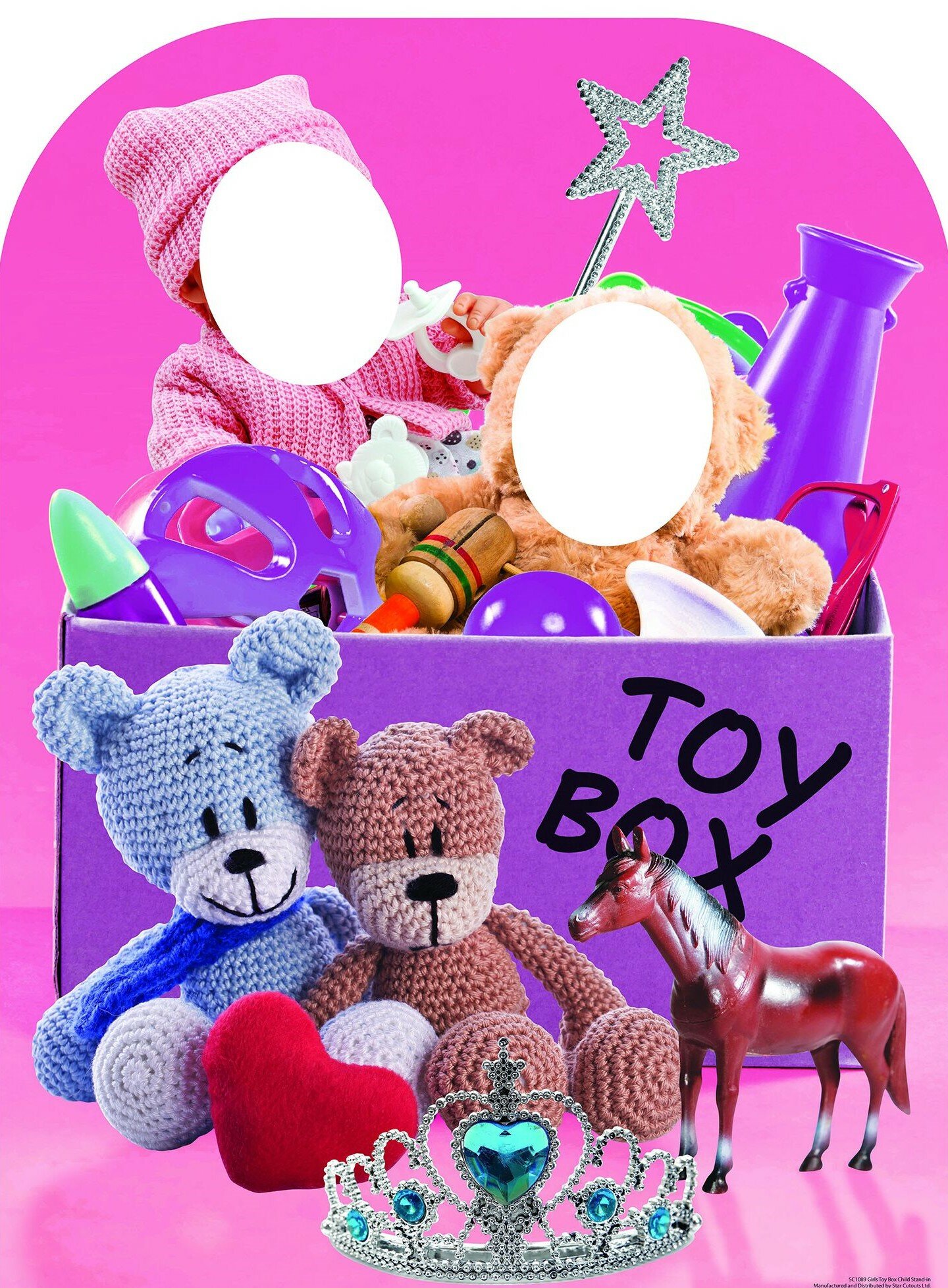 stand up toy box