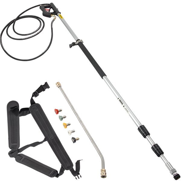 VEVOR 18 ft Pressure Washer Wand Telescoping Scrubber | Wayfair