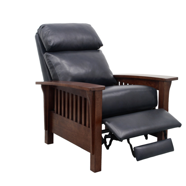 Rinker 32.7'' Wide Genuine Leather Manual Standard Recliner