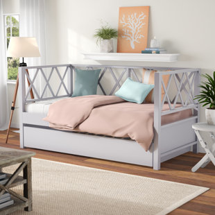 Hayes X Back Twin Daybed by Beachcrest Home