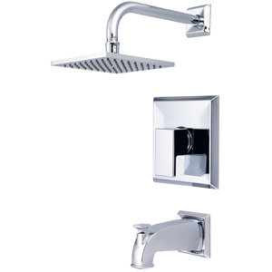 Mod Single Lever Handle Tub and Shower Trim Set