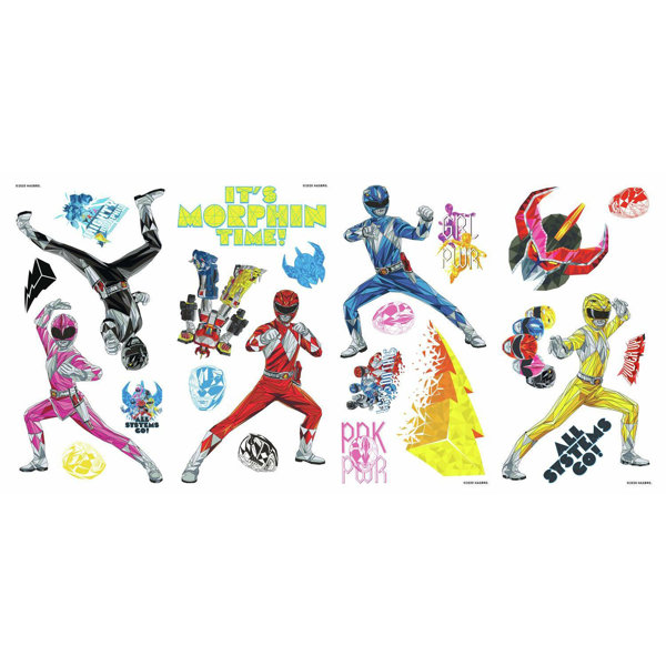 Power Rangers Wall Decals | Wayfair