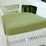 lime green bench cushion