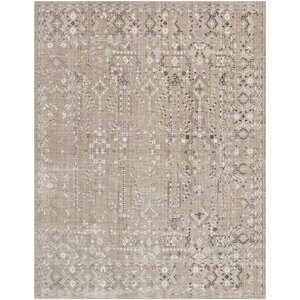 Silver Screen Latte Area Rug