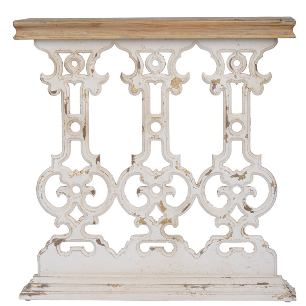 White Washed Console Table Wayfair