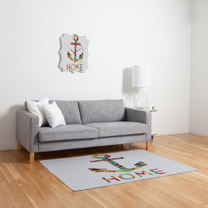 Bianca Green You Make Me Home Novelty Rug