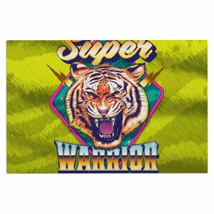 'Super Furry Tiger Warrior' Doormat