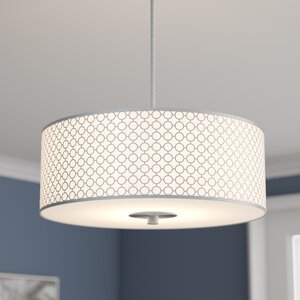 Fayme 3-Light Drum Pendant