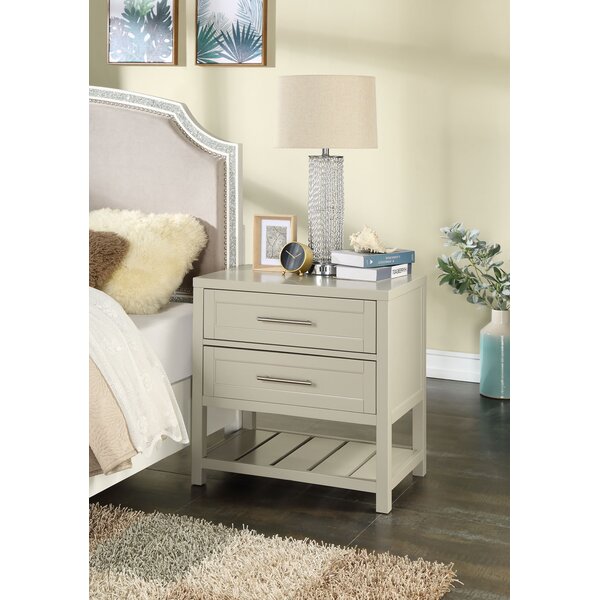 White Shabby Chic Nightstand Wayfair