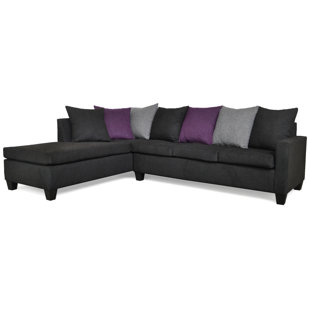 Purple Sectionals You Ll Love Wayfair Quickview
