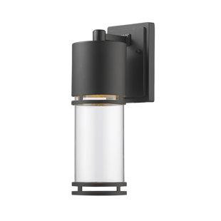 Best Feder 1-Light Outdoor Sconce By Ivy Bronx Outdoor Lighting Feder 1-Light Outdoor Sconce By Ivy Bronx Outdoor Lighting