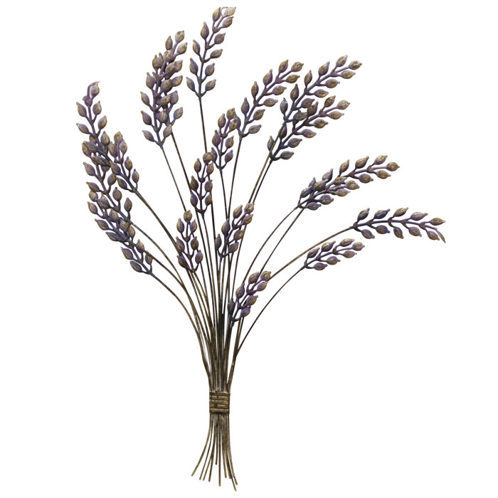 Bundle Of Wheat Metal Wall Décor Bundle Of Wheat Metal Wall Décor